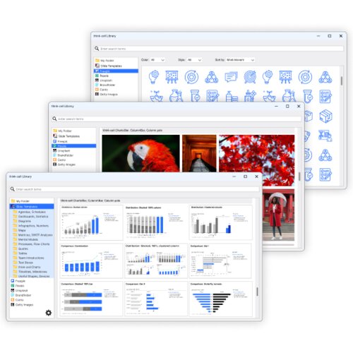 think-cell Library – Vorlagen, Icons & Templates für maximale Effizienz