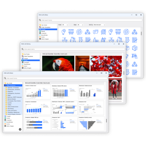 think-cell Library – Vorlagen, Icons & Templates für maximale Effizienz